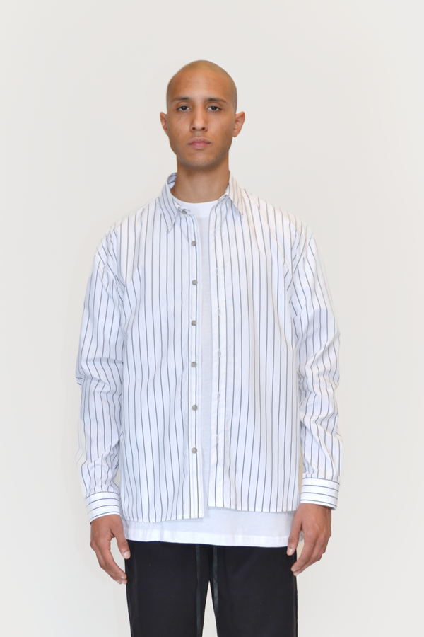 The Celect Striped Woven - White/Black Stripes The Celect Striped Woven - White/Black Stripes