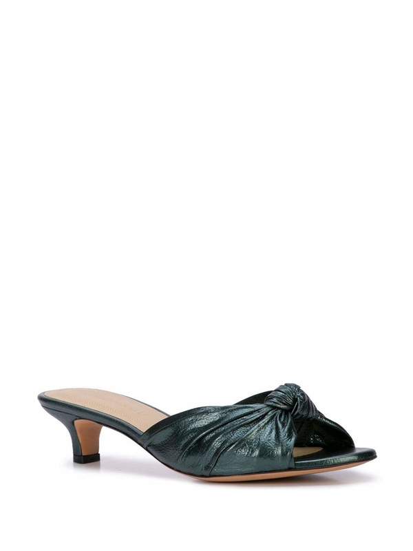 Mari Giudicelli Jeanne Open Back Sandal W/ Knot Mari Giudicelli Jeanne Open Back Sandal W/ Knot