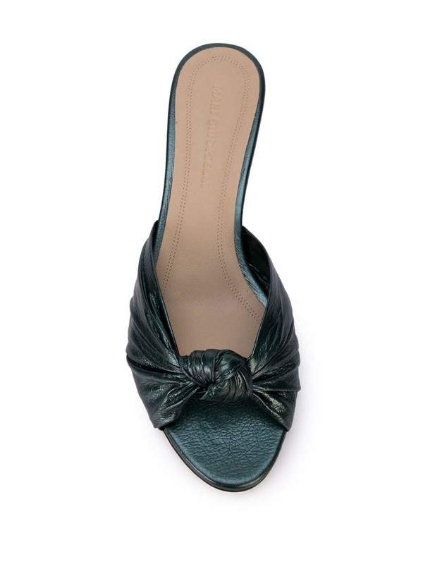 Mari Giudicelli Jeanne Open Back Sandal W/ Knot Mari Giudicelli Jeanne Open Back Sandal W/ Knot