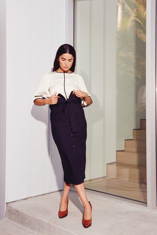 Kamperett LAZAR SKIRT - BLACK Kamperett LAZAR SKIRT - BLACK
