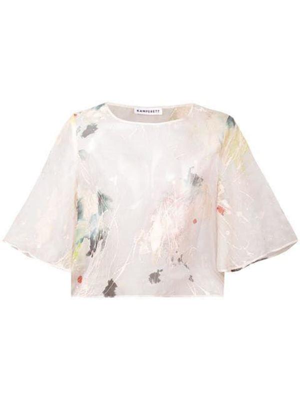 Kamperett Leonora Painted Blouse Kamperett Leonora Painted Blouse