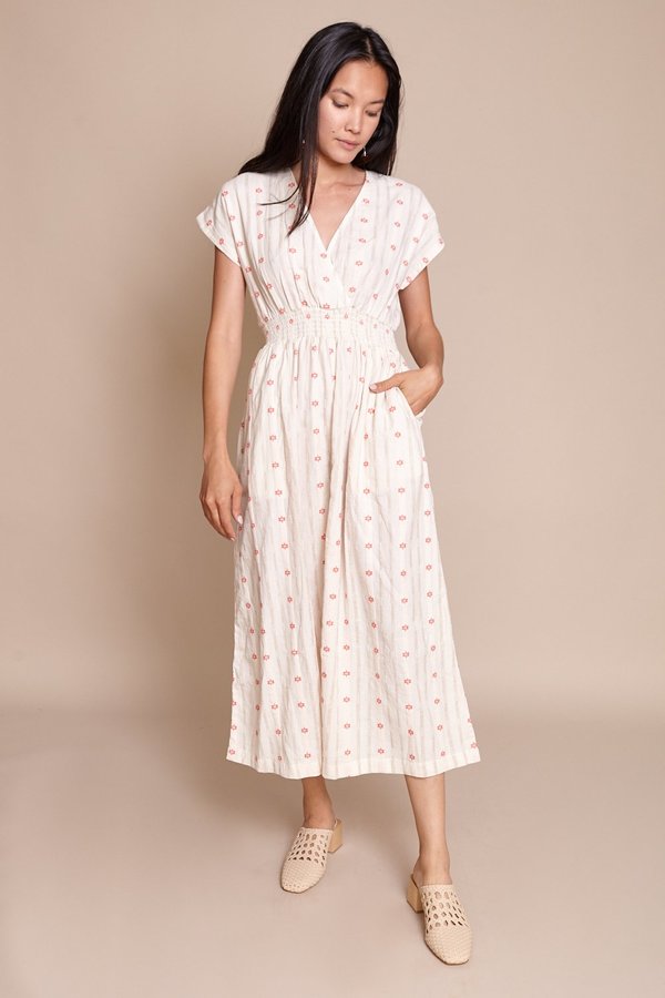 sachin and babi light blue dress FARM Rio Summer Garden Midi Dress
