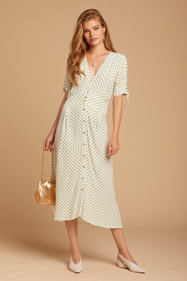 faithfull the brand billie midi dress
