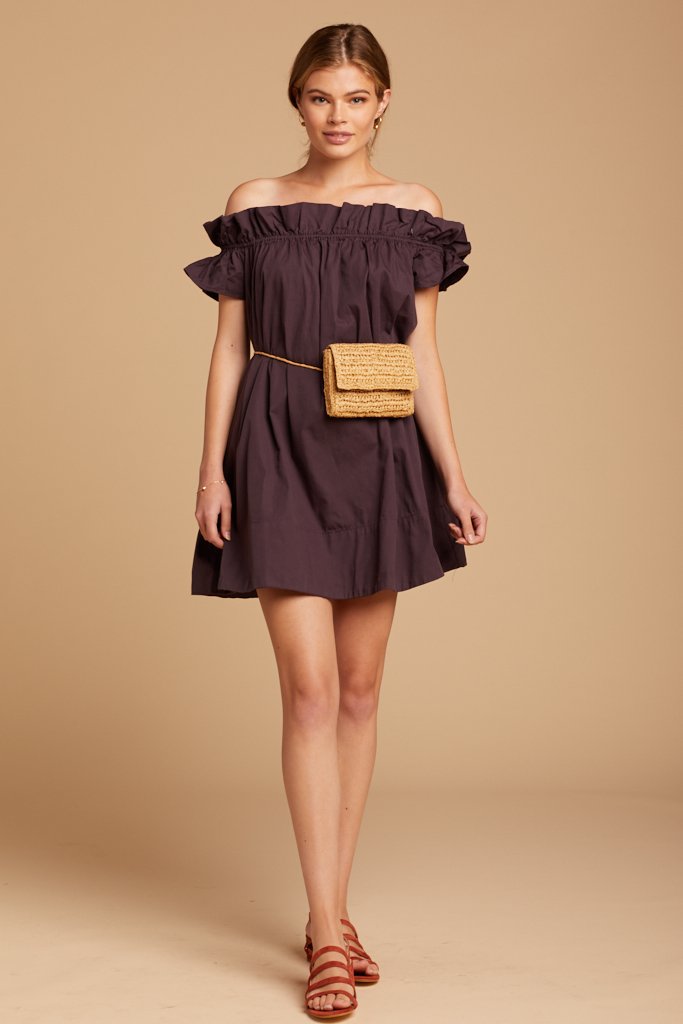 free people sophie off the shoulder dress Free People Sophie Dress in Chartreuse