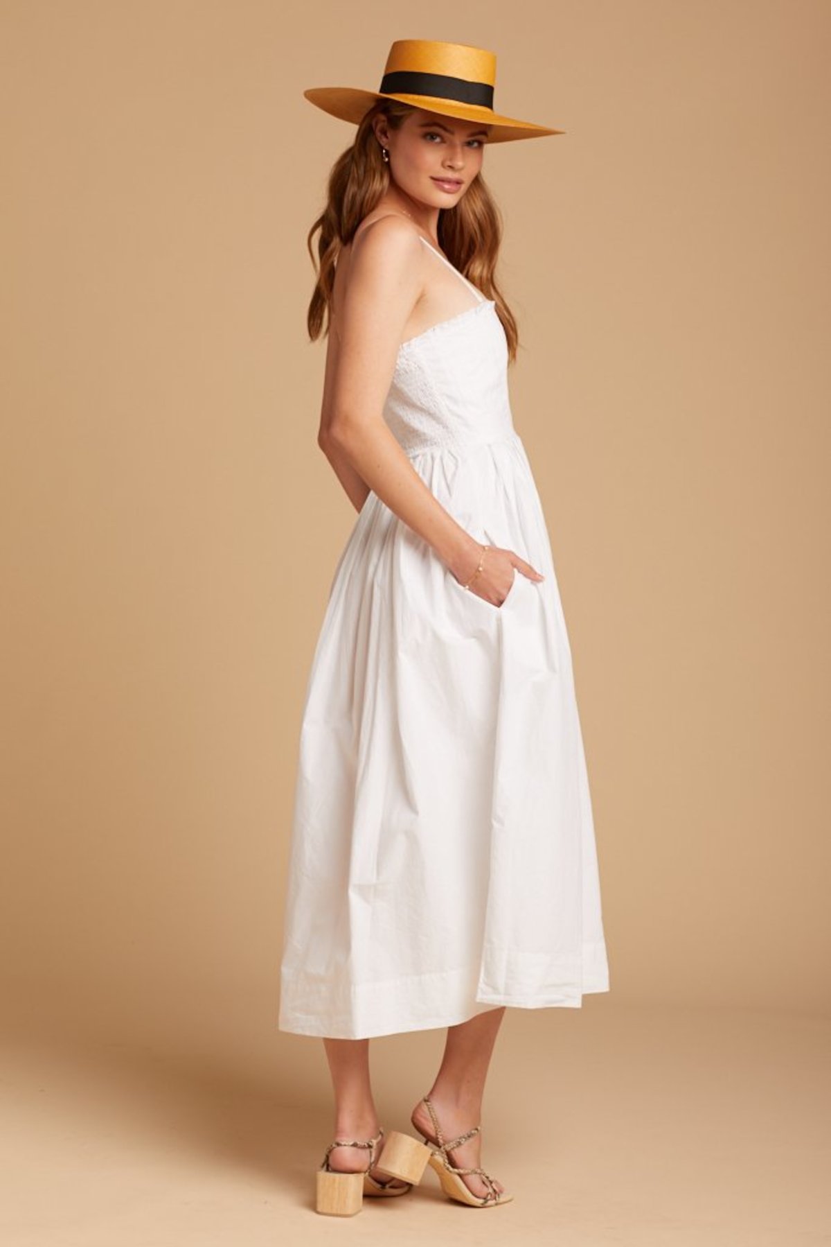 chinese dress ladies White Linen Strapless Cowl Back Mini Dress