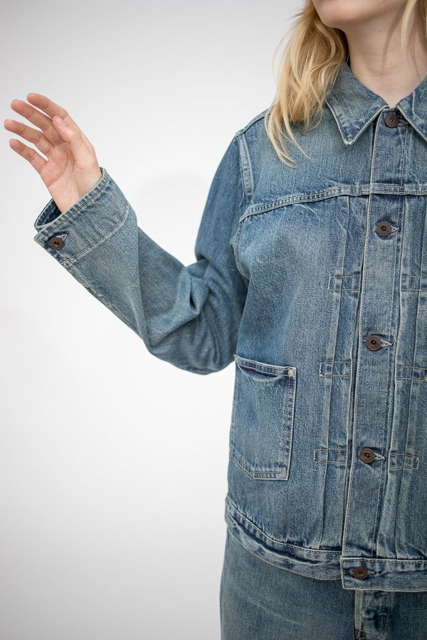 Chimala Denim Jacket in Light Distress | Garmentory