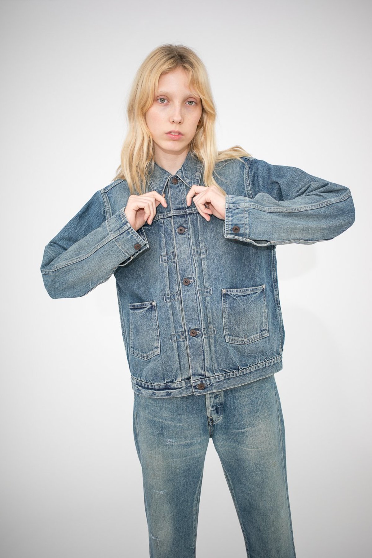 Chimala Denim Jacket in Light Distress | Garmentory