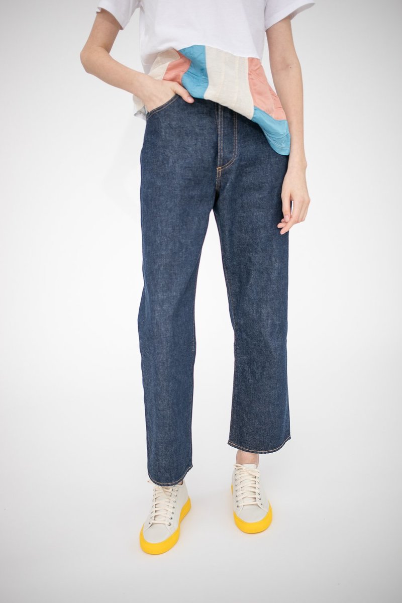 Chimala Selvedge Denim Monroe Cut in Rinse | Garmentory