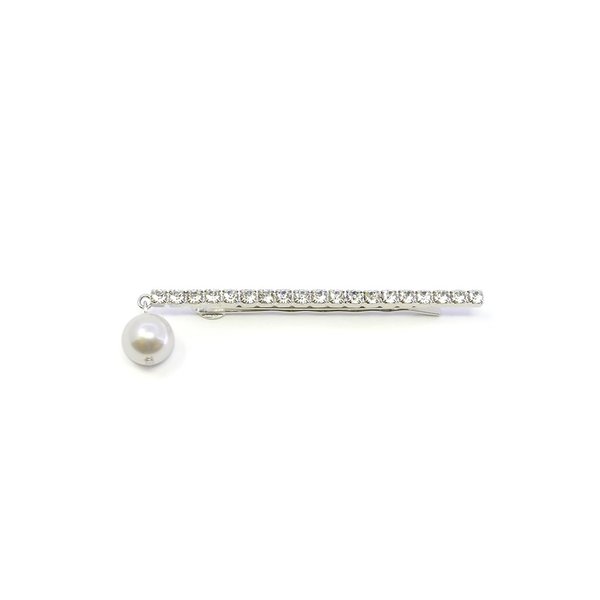 Joomi Lim Crystal Bar Bobbi Pin - Rhodium/Crystal Joomi Lim Crystal Bar Bobbi Pin - Rhodium/Crystal