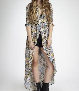 KNOT SISTERS Morrison Dress/Kimono - Floral KNOT SISTERS Morrison Dress/Kimono - Floral