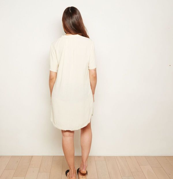 The ODELLS Everyday Shift Dress - Ecru The ODELLS Everyday Shift Dress - Ecru