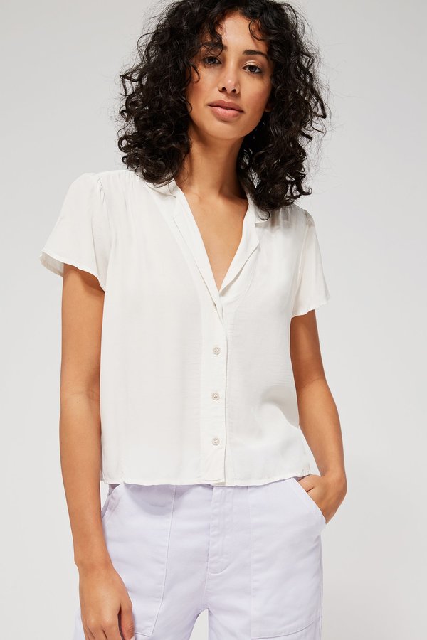 Lacausa Margot Blouse - Moon Lacausa Margot Blouse - Moon