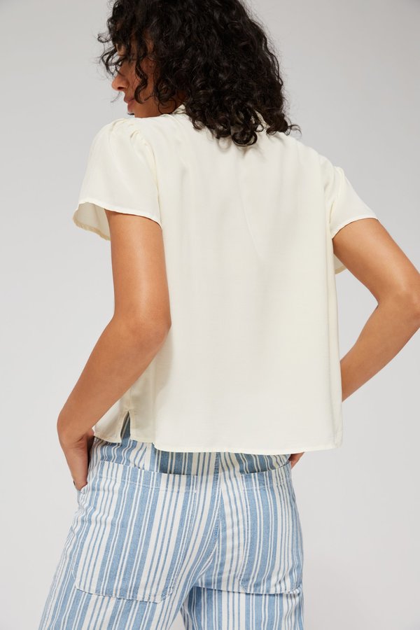 Lacausa Margot Blouse - Butter Lacausa Margot Blouse - Butter