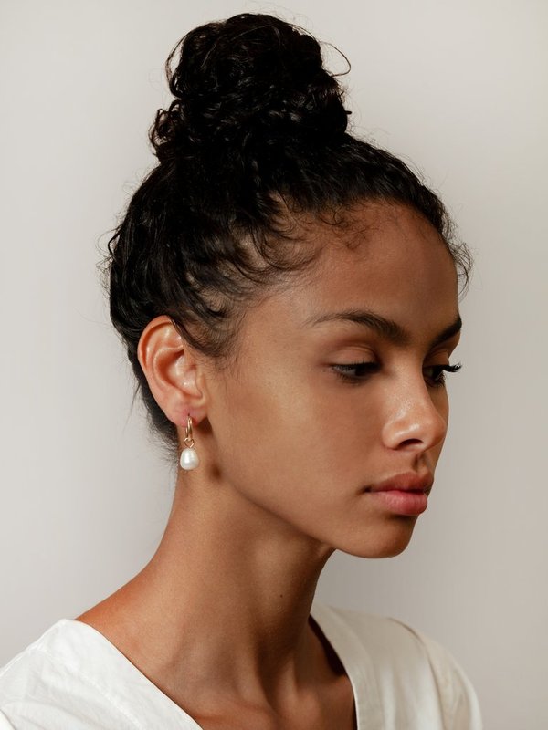 Wolf Circus Pearl Hoops Small Wolf Circus Pearl Hoops Small