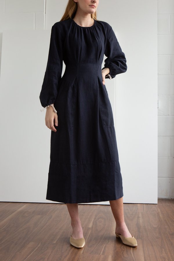 Happy Haus La Robe Boheme Dress - Navy Happy Haus La Robe Boheme Dress - Navy