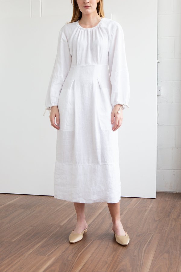 Wolf & Gypsy Vintage Happy Haus La Robe Boheme Dress - White Wolf & Gypsy Vintage Happy Haus La Robe Boheme Dress - White