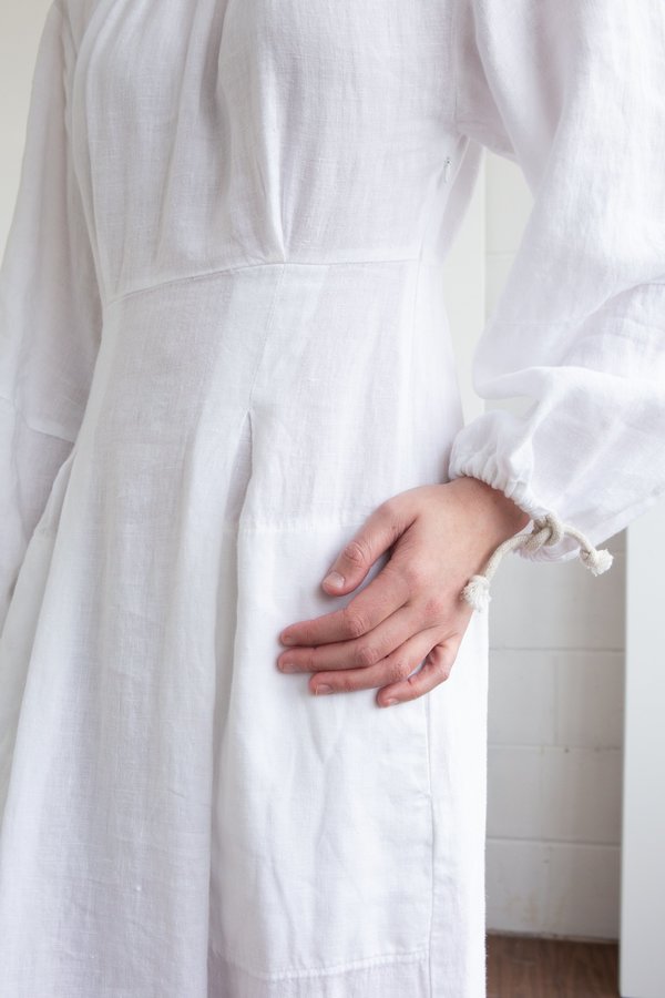 Wolf & Gypsy Vintage Happy Haus La Robe Boheme Dress - White Wolf & Gypsy Vintage Happy Haus La Robe Boheme Dress - White