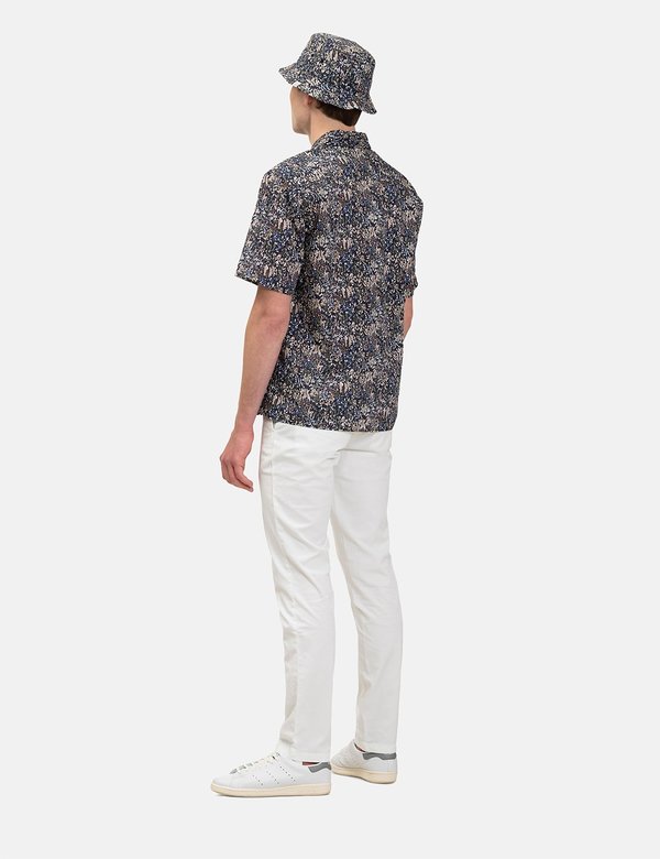 Norse Projects Carsten Short Sleeve Liberty Print Shirt - Ivy Green Norse Projects Carsten Short Sleeve Liberty Print Shirt - Ivy Green