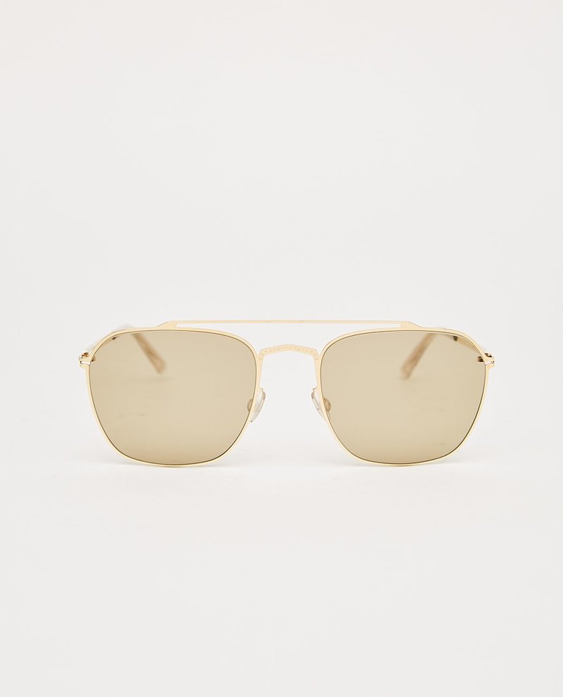 MYKITA x MAISON MARGIELA MMCRAFT006 SUNGLASSES - GLOSSY GOLD 