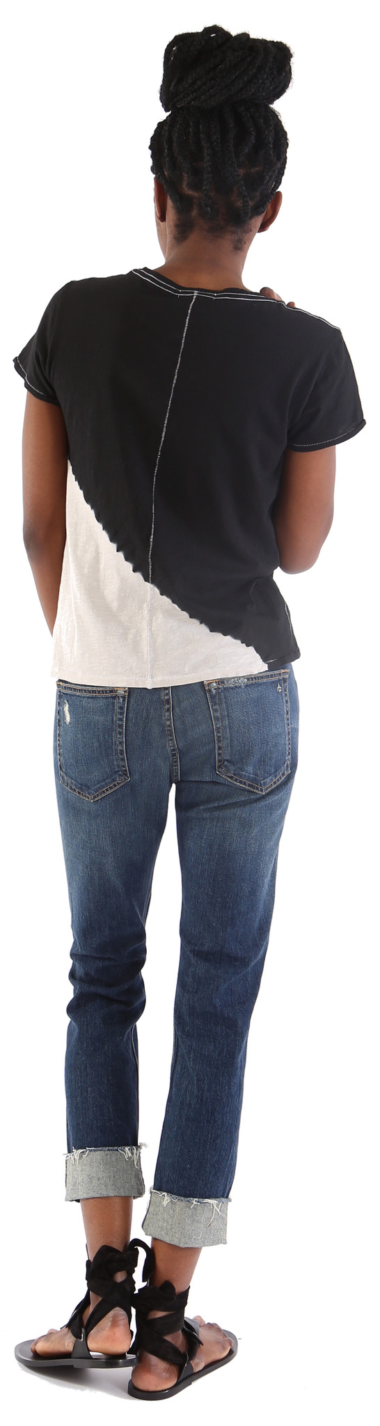 Rag & Bone Classic Bleach Out Tee Rag & Bone Classic Bleach Out Tee