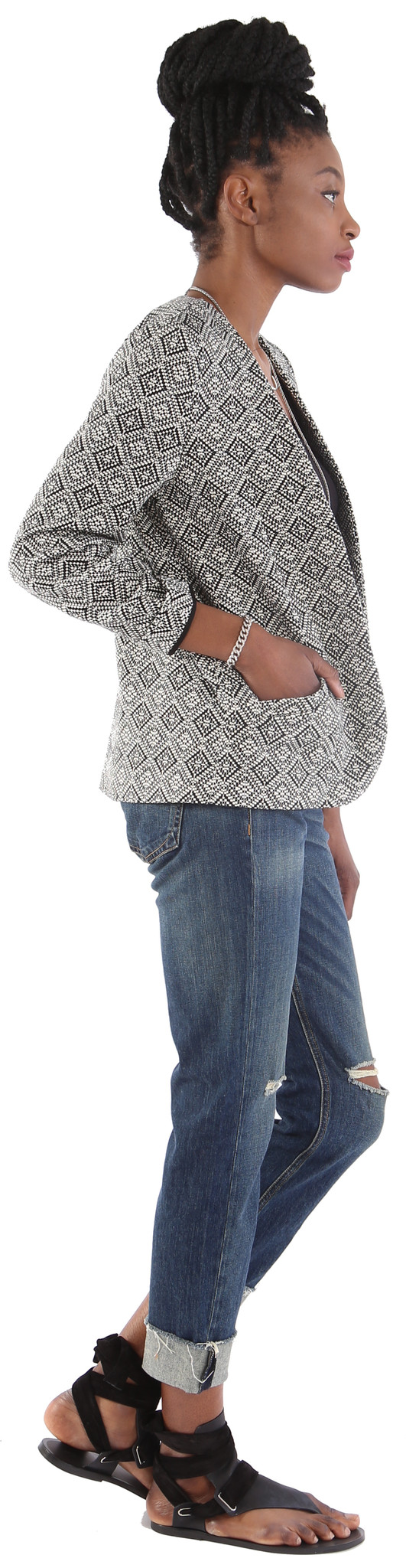 des petits hauts Filipa Jacquard Jacket des petits hauts Filipa Jacquard Jacket