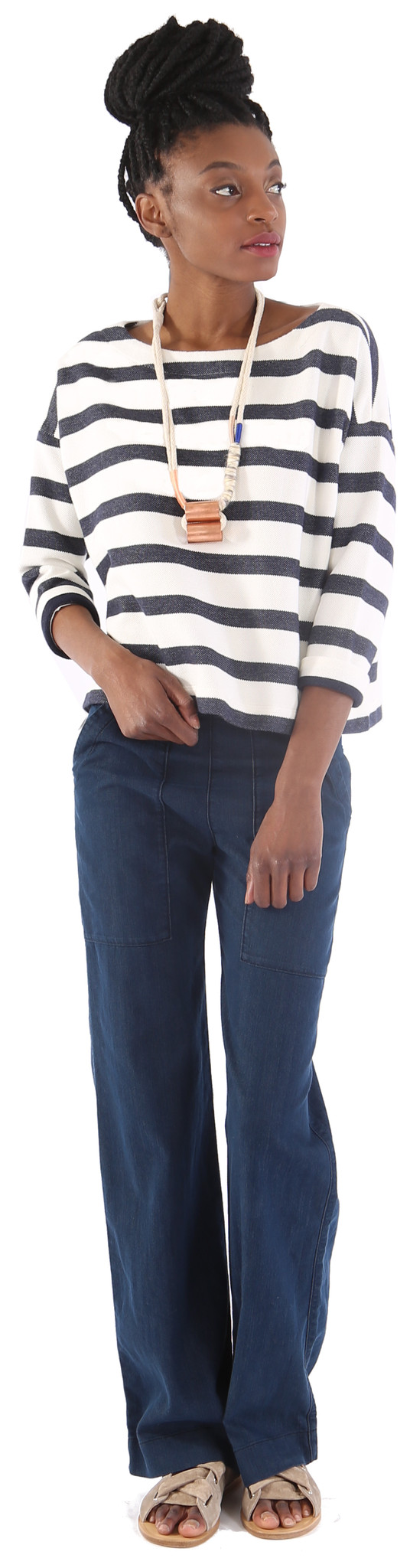 des petits hauts Sacham Stripe Pullover des petits hauts Sacham Stripe Pullover
