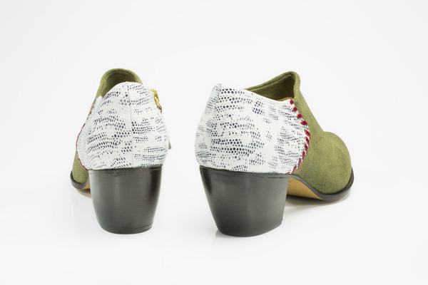 5yMedio Ignacia - Olive Green/White 5yMedio Ignacia - Olive Green/White