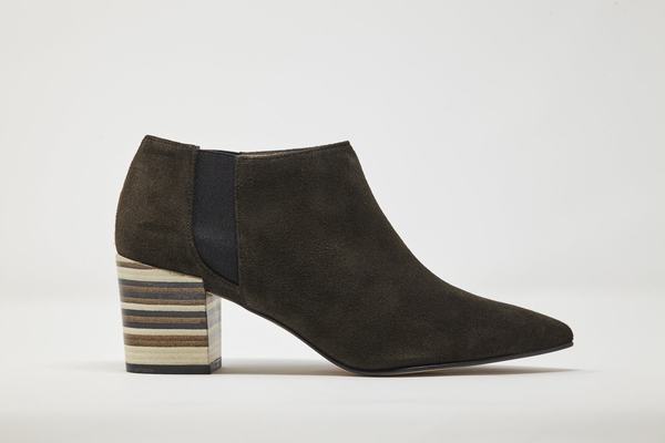 5yMedio Talula Wood Bootie 5yMedio Talula Wood Bootie