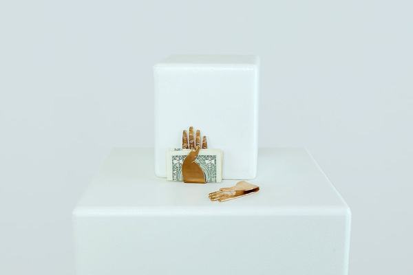 Yu Yu Shiratori Hand Money Clip - Brass Yu Yu Shiratori Hand Money Clip - Brass