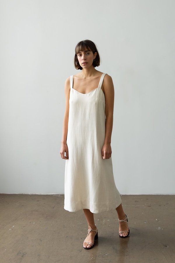 Waltz Wave Dress - Ecru Waltz Wave Dress - Ecru