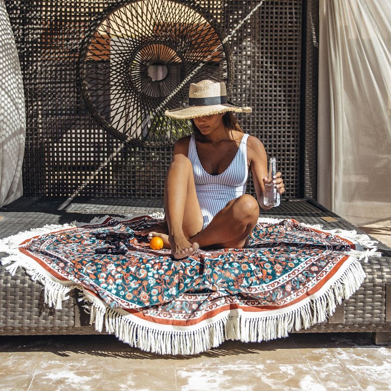 Slowtide Haven Beach Towel - Thumbnail 5