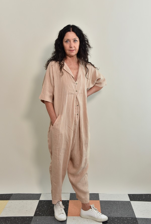 Black crane kite jumpsuit Clearance