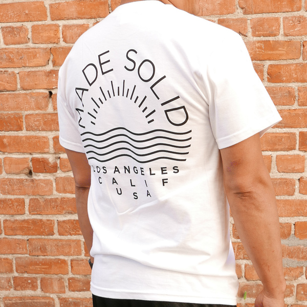 Made Solid Logo Tee - White Made Solid Logo Tee - White