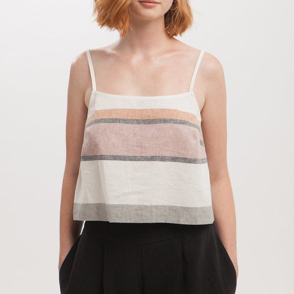 Amanda Moss Val Cami - Stripe Amanda Moss Val Cami - Stripe