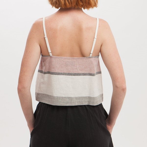 Amanda Moss Val Cami - Stripe Amanda Moss Val Cami - Stripe