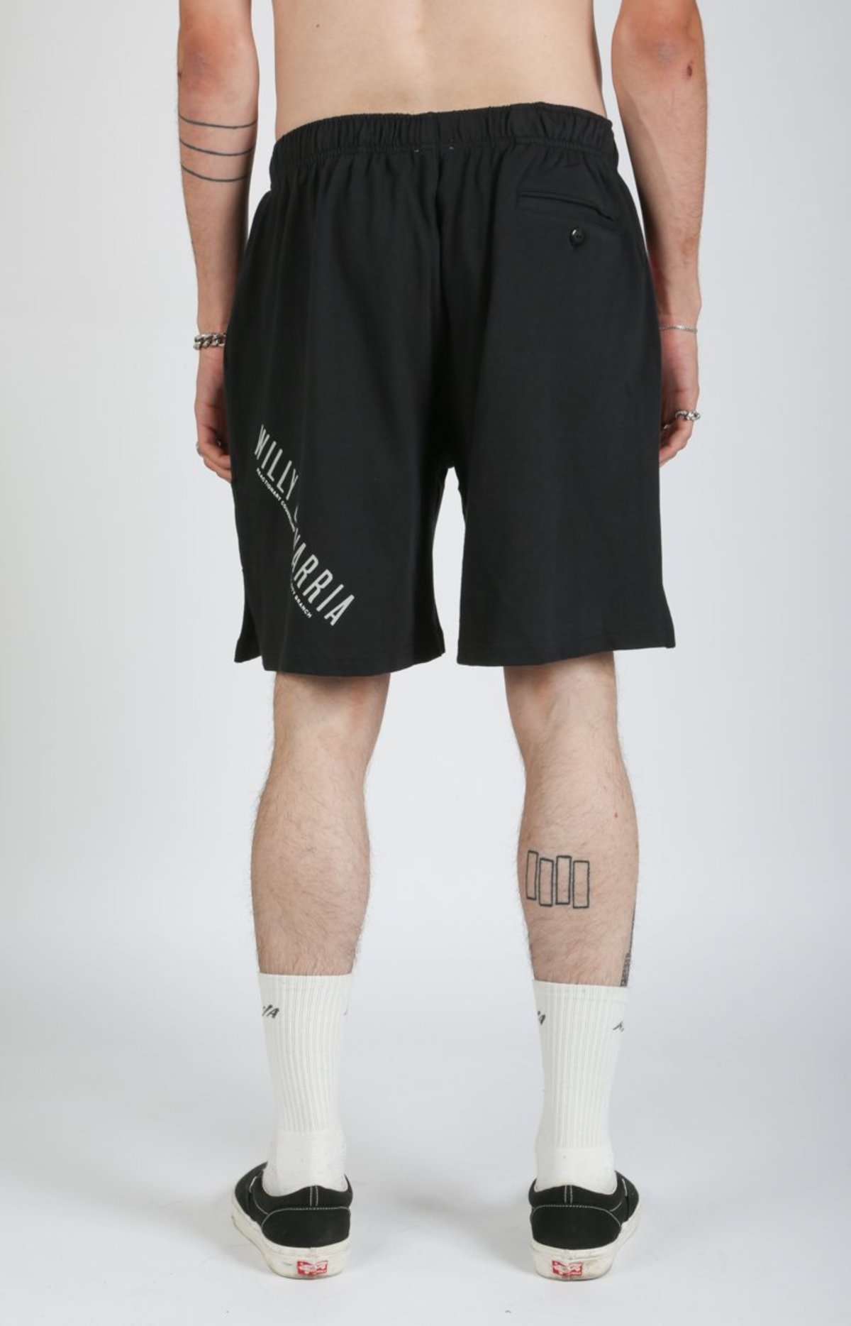 Willy Chavarria Dirty White Boy Shorts | Garmentory