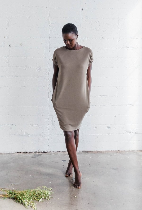 GALERIE.LA Sabbath Cocoon Tunic - washed olive GALERIE.LA Sabbath Cocoon Tunic - washed olive