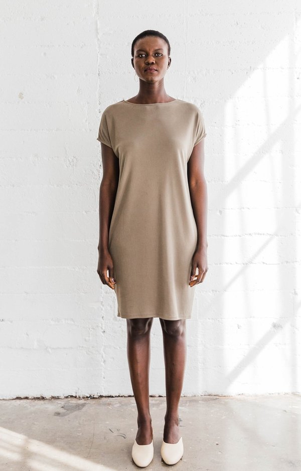 GALERIE.LA Sabbath Cocoon Tunic - washed olive GALERIE.LA Sabbath Cocoon Tunic - washed olive