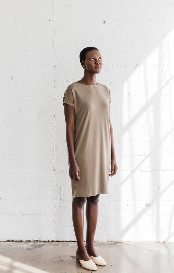 GALERIE.LA Sabbath Cocoon Tunic - washed olive GALERIE.LA Sabbath Cocoon Tunic - washed olive