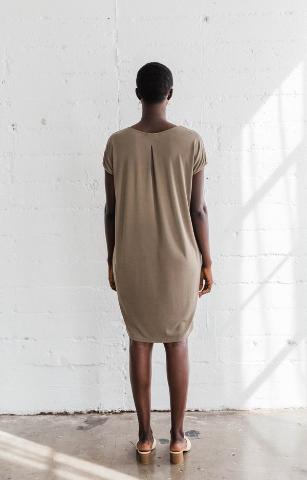 GALERIE.LA Sabbath Cocoon Tunic - washed olive GALERIE.LA Sabbath Cocoon Tunic - washed olive