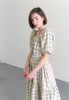 MR. LARKIN ODE DRESS - CURTAIN PLAID - Thumbnail 4