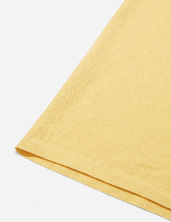 Velva Sheen Pigment Dyed T-shirt Pocket - Yellow Velva Sheen Pigment Dyed T-shirt Pocket - Yellow