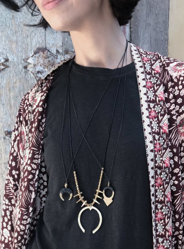 Marisa Mason Deadwood Necklace - Brass Marisa Mason Deadwood Necklace - Brass