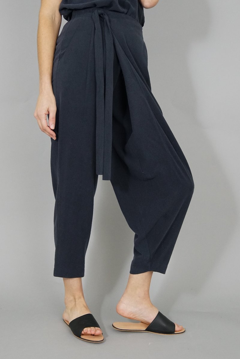 パンツ Striped Sarong Silk Trousers 19_89070a5e-c97a-4288-a9f6-