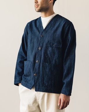 Universal Works Cabin Jacket - Indigo | Garmentory
