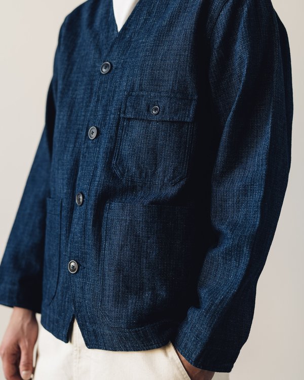 Universal Works Cabin Jacket - Indigo | Garmentory