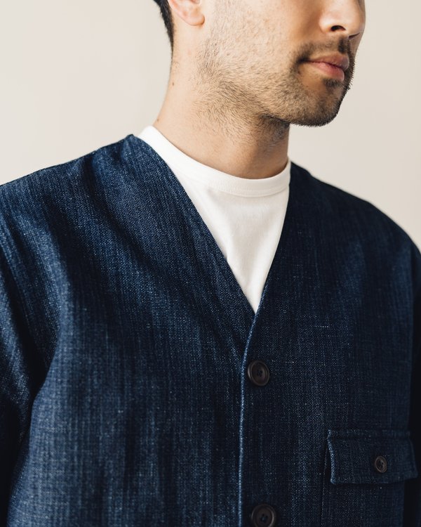 Universal Works Cabin Jacket - Indigo | Garmentory