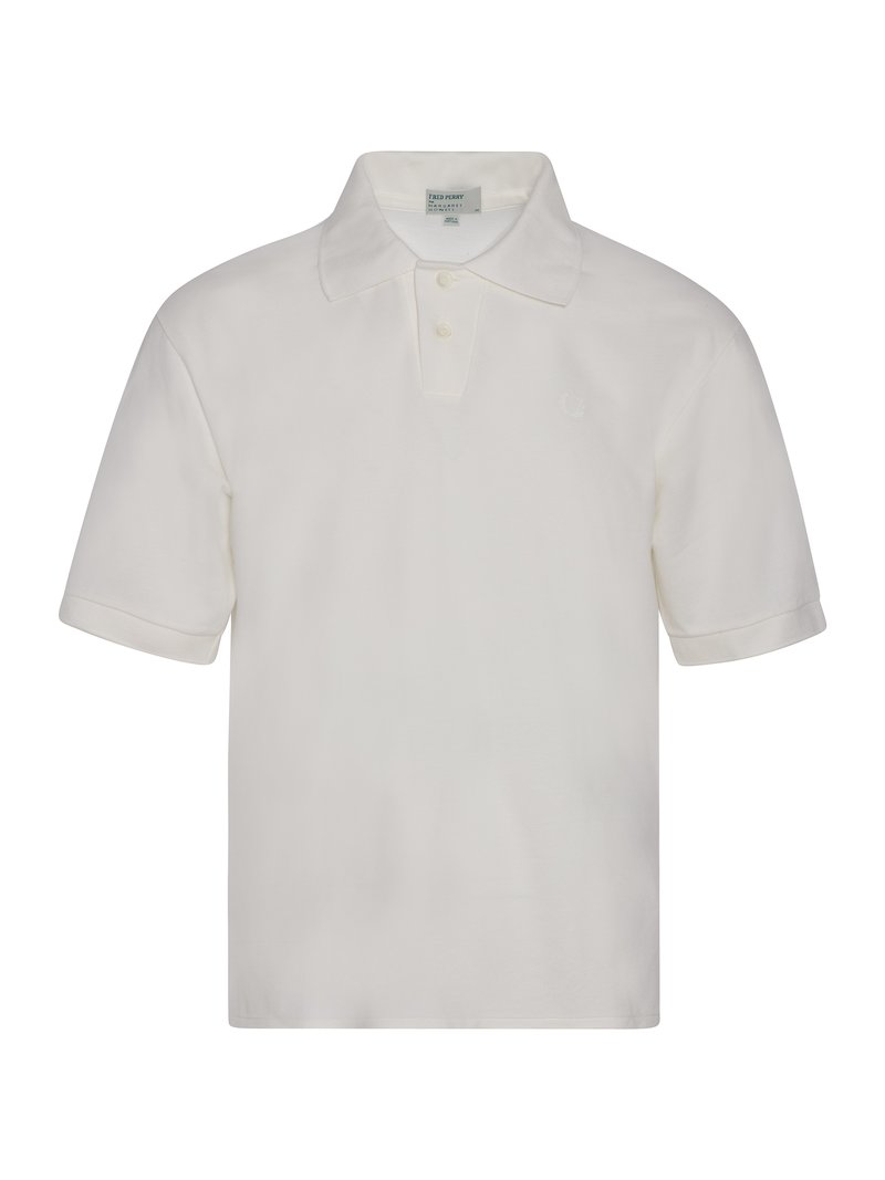 Fred Perry x Margaret Howell Pique Shirt - Soft White | Garmentory