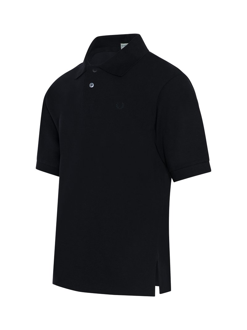 Fred Perry x Margaret Howell Pique Shirt - Black | Garmentory