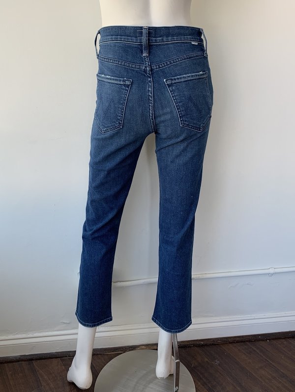 Mother Denim Tomcat Ankle Jean - Three Little Ships Mother Denim Tomcat Ankle Jean - Three Little Ships